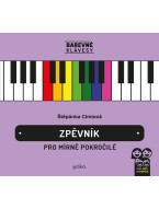 Štěpánka Cimlová: Barevné klávesy - Zpěvník pro mírně pokročilé