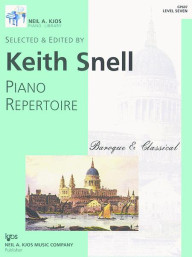 Keith Snell: Piano Repertoire Baroque & Classical - Level 7 (noty na klavír)