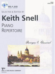 Keith Snell: Piano Repertoire Baroque & Classical - Level 5 (noty na klavír)