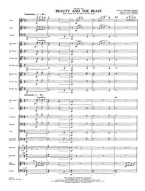 Selections from Beauty and the Beast (snadné noty pro koncertní orchestr, party, partitura)