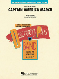 Captain America March (snadné noty pro koncertní orchestr, party, partitura)