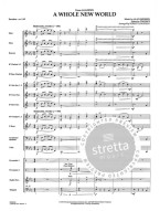 A Whole New World from Aladdin (snadné noty pro koncertní orchestr, party, partitura)
