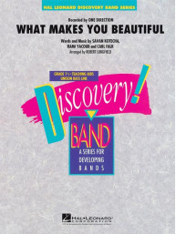 One Direction: What Makes You Beautiful (snadné noty pro koncertní orchestr, party, partitura)