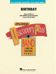 Beatles: Birthday (snadné noty pro koncertní orchestr, party, partitura)