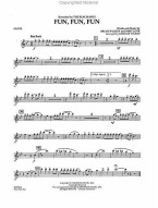 Beach Boys: Fun, Fun, Fun (snadné noty pro koncertní orchestr, party, partitura)