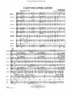 James Brown: I Got You - I Feel Good (snadné noty pro koncertní orchestr, party, partitura)