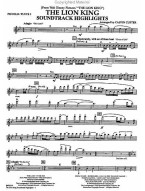 The Lion King: Soundtrack Highlights (noty pro koncertní orchestr, party, partitura)
