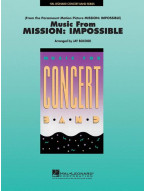Music from Mission Impossible (noty pro koncertní orchestr, party, partitura)