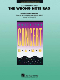 The Wrong Note Rag from Wonderful Town (noty pro koncertní orchestr, party, partitura)