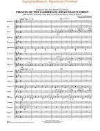 Suite Pirates of the Caribbean: Dead Man's Chest (noty pro koncertní orchestr, party, partitura)