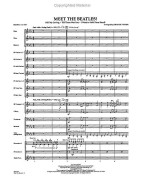 Meet the Beatles! (snadné noty pro koncertní orchestr, party, partitura)