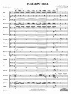 Pokemon Theme (snadné noty pro koncertní orchestr, party, partitura)