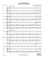The Avengers (snadné noty pro koncertní orchestr, party, partitura)