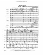 Lady Gaga: Just Dance (snadné noty pro koncertní orchestr, party, partitura)