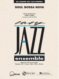 Quincy Jones: Soul Bossa Nova (snadné noty pro jazzový orchestr, party, partitura)