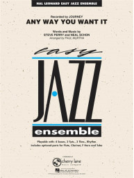 Journey: Any Way You Want It (snadné noty pro jazzový orchestr, party, partitura)