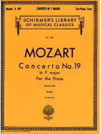 W.A. Mozart: Concerto No. 19 in F, K.459 (noty na čtyřruční klavír)