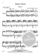 Franz Schubert: Military March, Op. 51, No. 1 (noty na čtyřruční klavír)