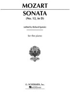 W.A. Mozart: Sonata No. 12 in D Major K311 (noty na klavír)
