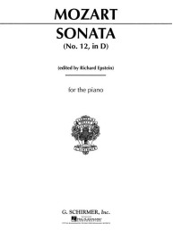 W.A. Mozart: Sonata No. 12 in D Major K311 (noty na klavír)