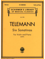 Georg Philipp Telemann: Six Sonatinas (noty na housle, klavír)