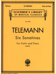 Georg Philipp Telemann: Six Sonatinas (noty na housle, klavír)