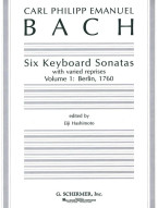 Carl Philipp Emanuel Bach: Six Keyboard Sonatas 1 (noty na klavír)