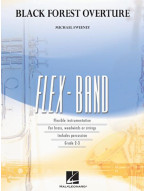 Michael Sweeney: Black Forest Overture (noty pro flexibilní orchestr, party, partitura)