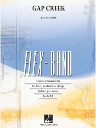 Jay Bocook: Gap Creek (noty pro flexibilní orchestr, party, partitura)