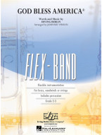 Irving Berlin: God Bless America (noty pro flexibilní orchestr, party, partitura)