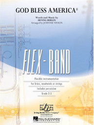 Irving Berlin: God Bless America (noty pro flexibilní orchestr, party, partitura)