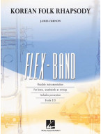 James Curnow: Korean Folk Rhapsody (noty pro flexibilní orchestr, party, partitura)