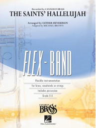 Canadian Brass: The Saints' Hallelujah (noty pro flexibilní orchestr, party, partitura)