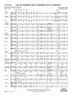 Let It Snow! Let It Snow! Let It Snow! (noty pro flexibilní orchestr, party, partitura)