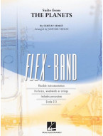 Gustav Holst: Suite from The Planets (noty pro flexibilní orchestr, party, partitura)