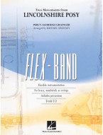 Two Movements from Lincolnshire Posy (noty pro flexibilní orchestr, party, partitura)
