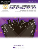 Stephen Sondheim: Broadway Solos (noty na housle)(+audio)