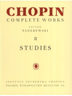 Frédéric Chopin: Complete Works II: Studies (noty na klavír)