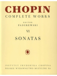 Frédéric Chopin: Complete Works VI: Sonatas (noty na klavír)