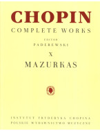 Frédéric Chopin: Complete Works X: Mazurkas (noty na klavír)