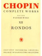 Frédéric Chopin: Complete Works XII: Rondos (noty na klavír)