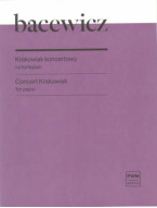 Grazyna Bacewicz: Concert Krakowiak (noty na klavír)