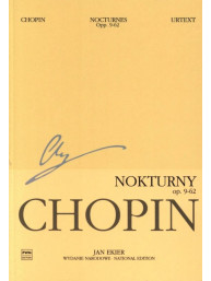 Frédéric Chopin: Nocturnes, Op. 9,15,27,32,37,48,55,62 (noty na klavír)