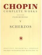Frédéric Chopin: Complete Works V: Scherzos (noty na klavír)