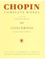 Frédéric Chopin: Complete Works XIV: Piano Concertos (noty na čtyřruční klavír)