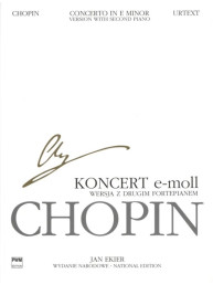 Frédéric Chopin: Concerto No. 1 E minor Op. 11 National Edition (noty na čtyřruční klavír)