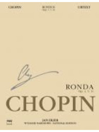 Frédéric Chopin: National Edition - Rondos Opp 1, 5, 16 (noty na čtyřruční klavír)