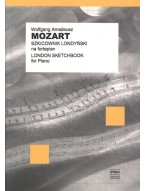 Wolfgang Amadeus Mozart: London Sketchbook (noty na klavír)