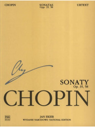 Frédéric Chopin: National Edition - Sonatas, op. 35, 58 (noty na klavír)