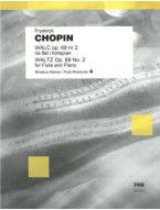 Frédéric Chopin: Waltz Op. 69 No.2 (noty na příčnou flétnu, klavír)